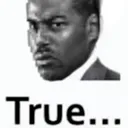 true