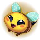 Bee_Happy_Right Discord emoji