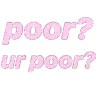 poor