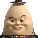 Egg Head EggHead Discord Emoji