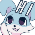 blue_dog_hi Discord emoji