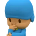 blue_pocoyothink Discord Emoji