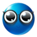 echat_blueNerd Discord emoji