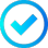blue_tick Discord emoji