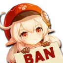 kleeBan Discord Emoji