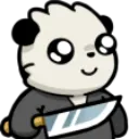 Panda Knife Discord Emoji
