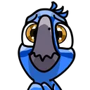 SmolBluEmoji Discord Emoji