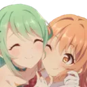 ChikaNozomiHug ChikaNozomiHug