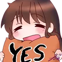 Anime Yes anime_yes Discord Emoji
