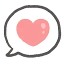 speechbubbleheart