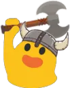 6943 Blobvikinghero Discord Emoji