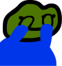Peppo_No_Look Discord emoji