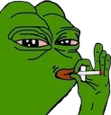 Pepe Smoke pepe_smoke Discord Emoji