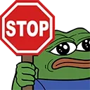 pepe_stopsign Discord Emoji