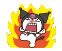 sanemoji_kuromiangrytantrum