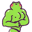 frog_hunk Discord Emoji