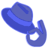 Blurple_hat_tip Discord emoji