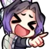 shinobu_laugh Discord Emoji