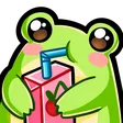 Jem_froggy_Sip_112px Discord Emoji