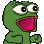 GLB_pepeexcited animated Discord emote - Global M2 Bazar