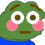 Pepe Flushed PepeFlushed Discord Emoji