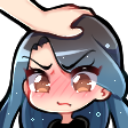 Anime_Girl_Head_Pat Discord emoji
