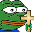 Monka Christ MonkaChrist Discord Emoji