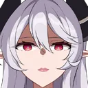 AhyraGlanceStareDeadinside1 Discord Emoji