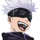 Gojo Laugh Discord Emoji