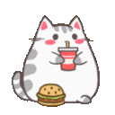 wcat_eat Discord emoji
