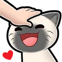 Head Pat HeadPat Discord Emoji