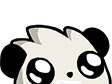 panda_Lurking_Hiding Discord emoji