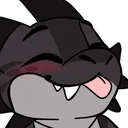 ADragonHappyBlep Discord Emoji