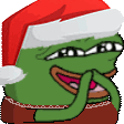 AUIxmasPeepoGiggle Discord Emoji