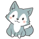 _wolfHeadTilt Discord Emoji