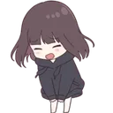 MiniheraHoldHoodieDown