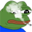FD_pepesadsmoke Discord Emoji