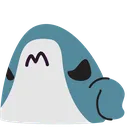 Blobhaj_Glare Discord Emoji