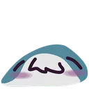 Blobhaj_Melty Discord Emoji