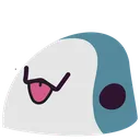 Blobhaj_Mlem Discord Emoji