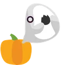 Blobhaj_Pumpkin_Surprise Discord Emoji
