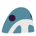 Blobhaj_Shock Discord Emoji