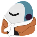 Blobhaj_Sir_Happy Discord Emoji