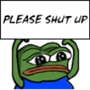 pleaseshutuppepe