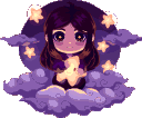 starry_night_aesthetic_girl Discord emoji