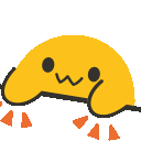 Blob_Table animated GIF emoji from Geometry Dash Avenue
