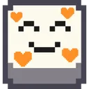 pixelemojismilingheartsorang
