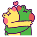 frog_hug Discord emoji