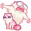 PinkCatMood Discord Emoji