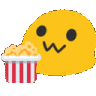 Blobpopcorn blobpopcorn Discord Emoji